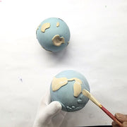 Sensorische Bal | Earthy The World Ball - Bijtspeelgoed Oli&Carol - In den Olifant