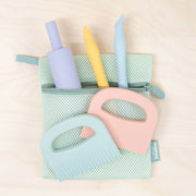 Sensory Dough Tool Set - 5 onderdelen - Boetseren Inspire My Play - In den Olifant