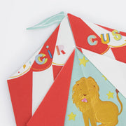 Servetten Circus Shaped Big Top Napkins - set van 16 - Meri Meri - In den Olifant