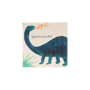 Servetten Dinosaur Kingdom Small Napkins - set van 16 - Servetten Meri Meri - In den Olifant