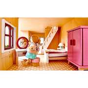 Set Poppenhuismeubels - Slaapkamer - Poppenhuismeubels en accessoires Tender Leaf Toys - In den Olifant