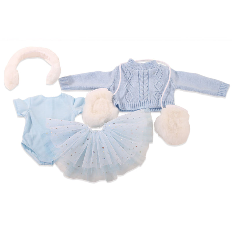 Set Poppenkleertjes Boutique Combi Skating beauty - 5 delig - Poppenkleding Götz - In den Olifant