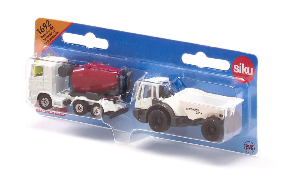 Set speelvoertuigen bouwplaats - set van 2 - Auto's en voertuigen Siku - In den Olifant