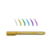 Set van 6 metallic markers - Kleuren en tekenen Djeco - In den Olifant
