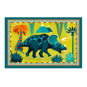 Set van 8 feestuitnodigingen - Cric croc, Dino Rock ! - Feestkaarten Djeco - In den Olifant