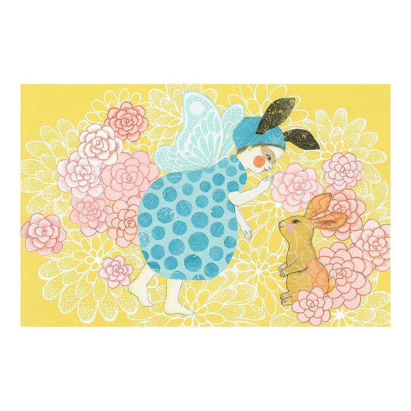 Set van 8 feestuitnodigingen - Feeën voor één dag - Feestkaarten Djeco - In den Olifant