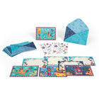 Set van 8 feestuitnodigingen - Iedereen aan boord! - Feestkaarten Djeco - In den Olifant