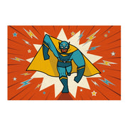 Set van 8 feestuitnodigingen - Pow ! Bang ! - Feestkaarten Djeco - In den Olifant