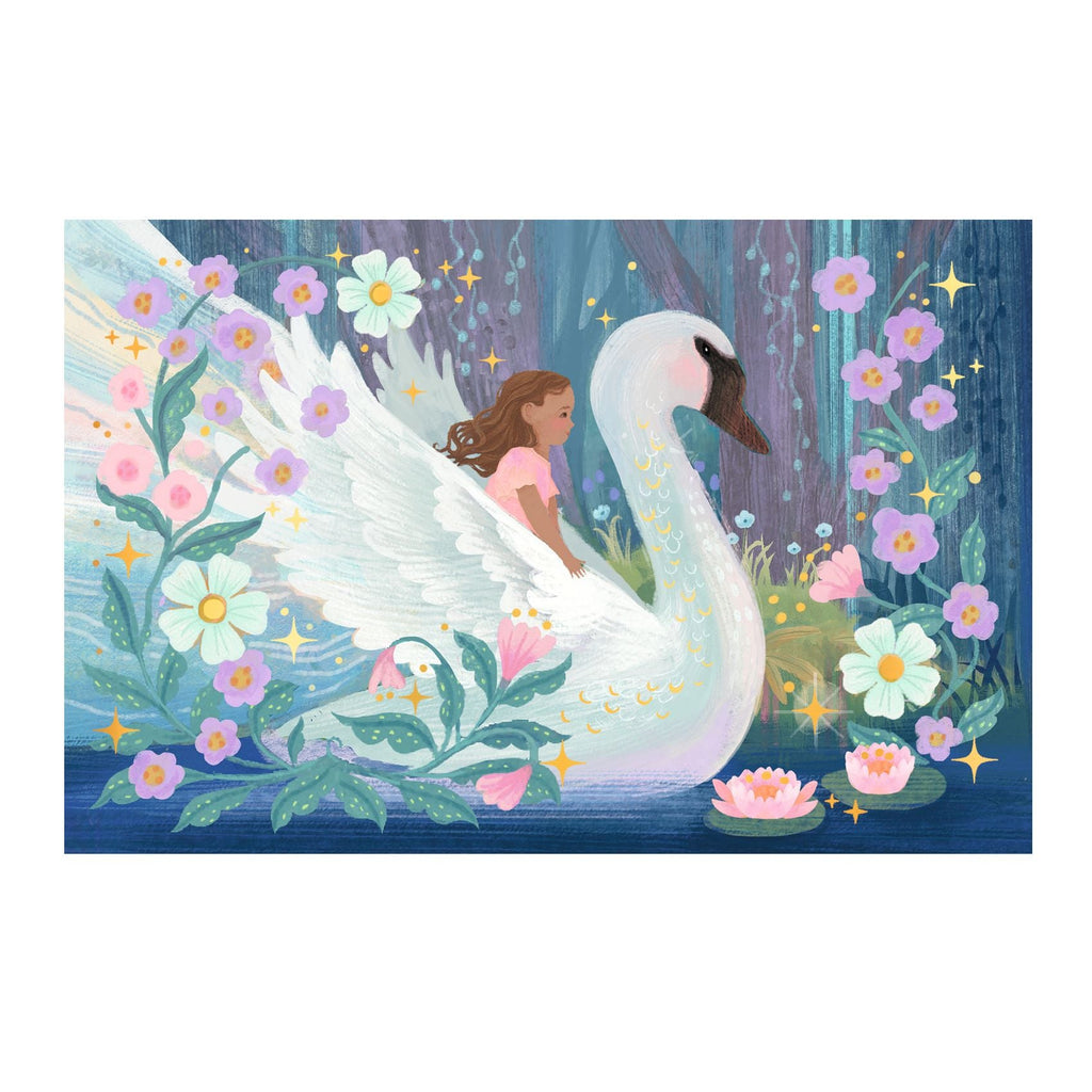 Set van 8 feestuitnodigingen - Wonderlijke wezens - Feestkaarten Djeco - In den Olifant