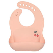Silicone Bib Happy Fruits Cherry - Slabben Lässig - In den Olifant