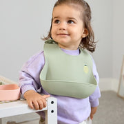 Silicone Bib Happy Fruits Lemon - Slabben Lässig - In den Olifant