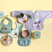 Silicone Bib Tiny Team Dog - Slabben Lässig - In den Olifant