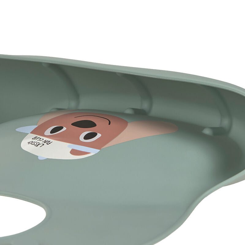 Silicone Bib Tiny Team Dog - Slabben Lässig - In den Olifant