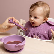 Silicone bowl with suction - Mrs. Peacock - Aan tafel Trixie - In den Olifant