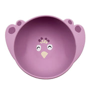 Silicone bowl with suction - Mrs. Peacock - Aan tafel Trixie - In den Olifant