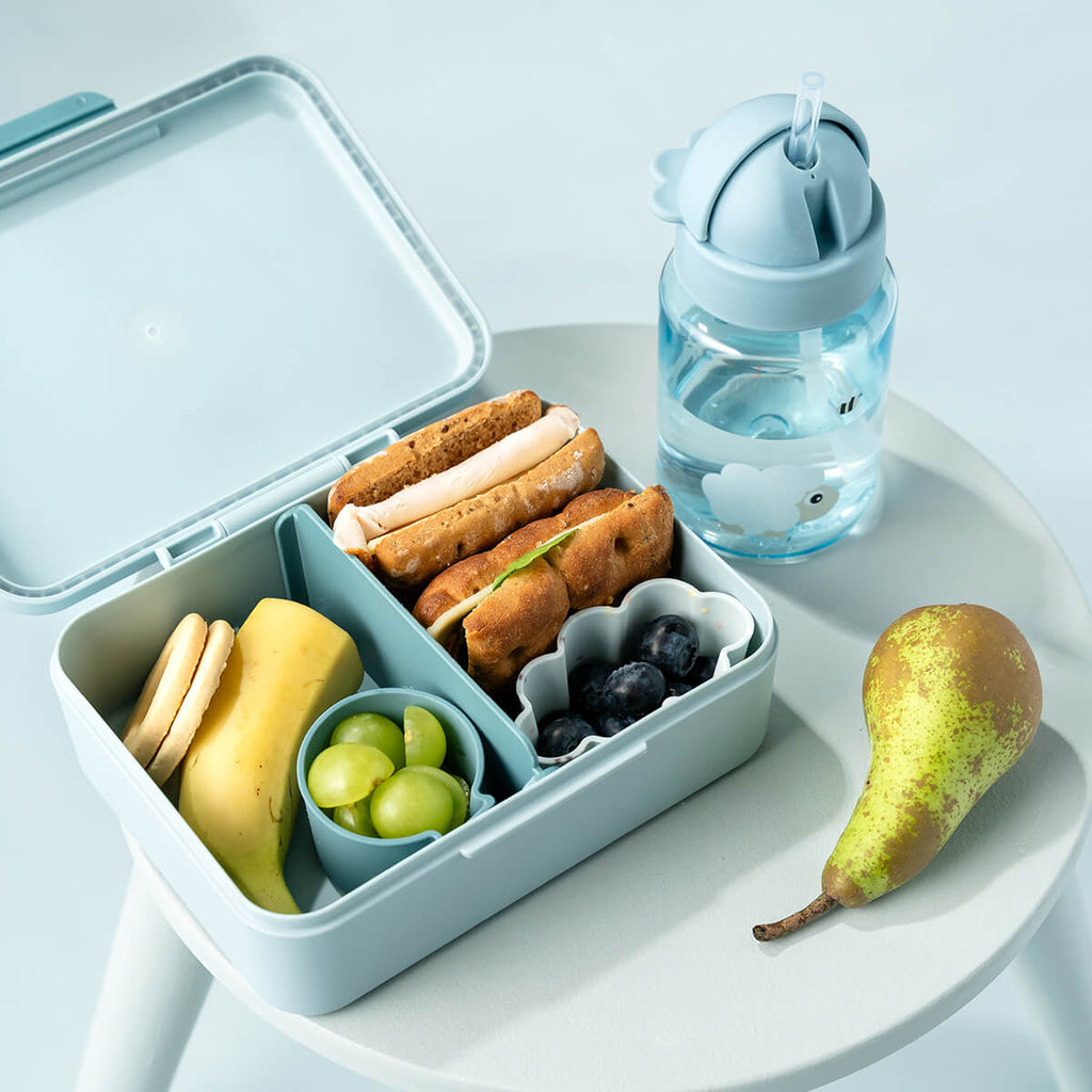 Silicone shapes 3 pcs Happy clouds Blue - Onaf Done by Deer - In den Olifant