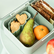 Silicone shapes 3 pcs Happy clouds Powder - Lunchboxen en snackdoosjes Done by Deer - In den Olifant