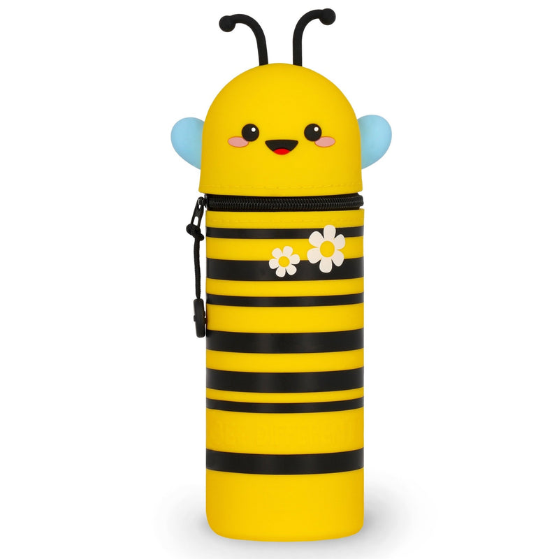 Siliconen 2 - in - 1 Kawaii Pennenzak - Bee - Pennenzakken Legami - In den Olifant