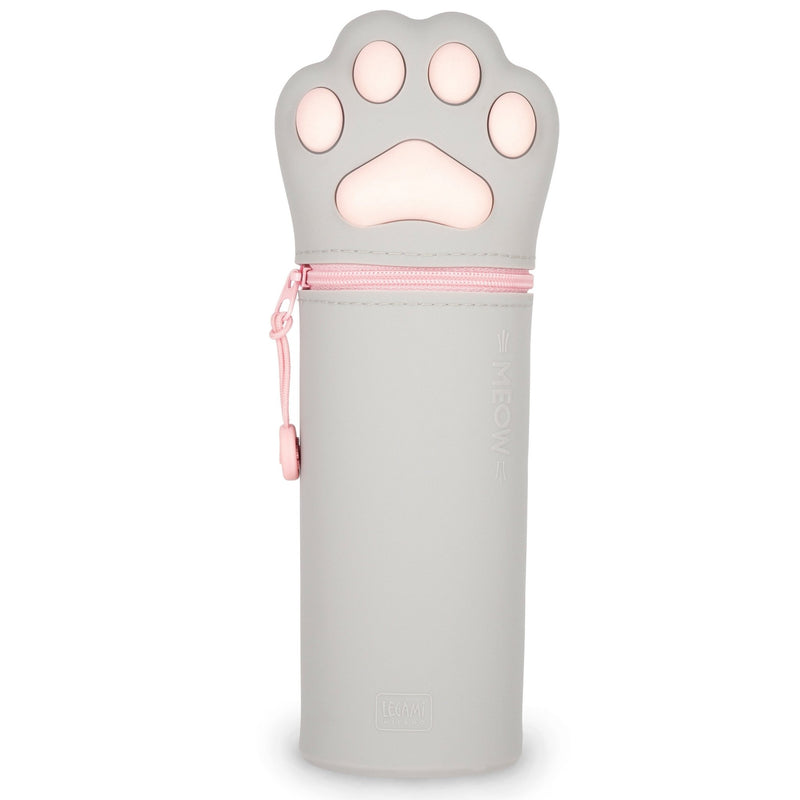 Siliconen 2 - in - 1 Kawaii Pennenzak - Kitty Paw - Pennenzakken Legami - In den Olifant