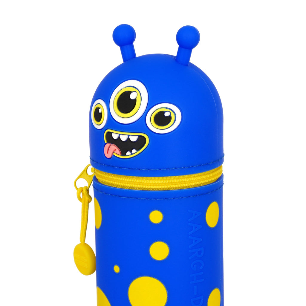 Siliconen 2 - in - 1 Kawaii Pennenzak - Monster - Pennenzakken Legami - In den Olifant