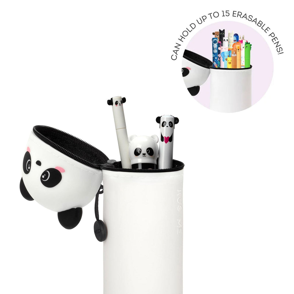 Siliconen 2 - in - 1 Kawaii Pennenzak - Panda - Pennenzakken Legami - In den Olifant