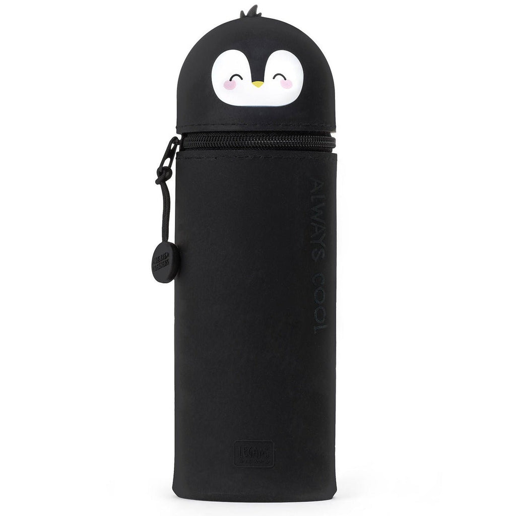 Siliconen 2 - in - 1 Kawaii Pennenzak - Penguin - Pennenzakken Legami - In den Olifant