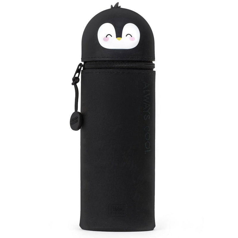 Siliconen 2 - in - 1 Kawaii Pennenzak - Penguin - Pennenzakken Legami - In den Olifant