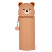 Siliconen 2 - in - 1 Kawaii Pennenzak - Teddy Bear - Pennenzakken Legami - In den Olifant