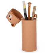 Siliconen 2 - in - 1 Kawaii Pennenzak - Teddy Bear - Pennenzakken Legami - In den Olifant