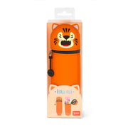 Siliconen 2 - in - 1 Kawaii Pennenzak - Tiger - Pennenzakken Legami - In den Olifant