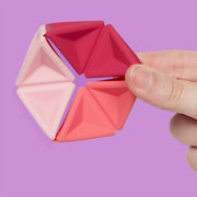 Siliconen fidget toy Pivot Magenta - Sensorisch speelgoed Speks - In den Olifant