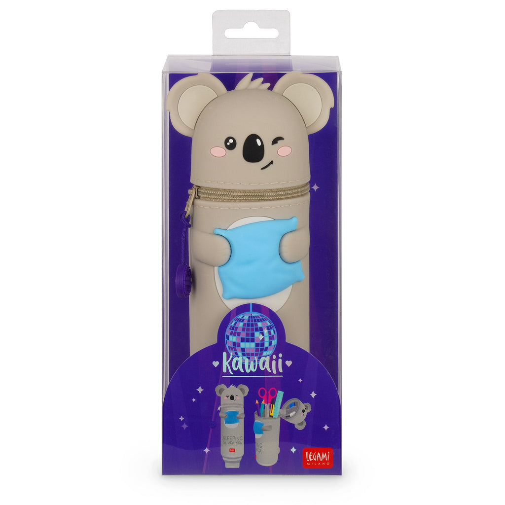 Siliconen pennenzak 2-in-1 Kawaii - Koala - Pennenzakken Legami - In den Olifant