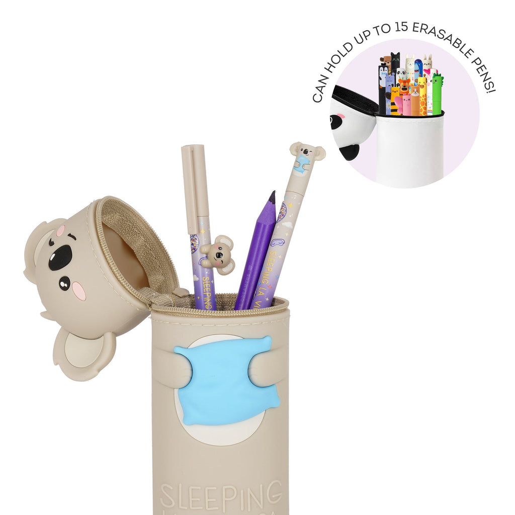 Siliconen pennenzak 2-in-1 Kawaii - Koala - Pennenzakken Legami - In den Olifant