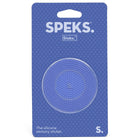 Siliconen sensorische sticker Slabs Circle Static Blue - Sensorisch speelgoed Speks - In den Olifant