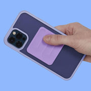 Siliconen sensorische sticker Slabs Square Path Purple - Sensorisch speelgoed Speks - In den Olifant