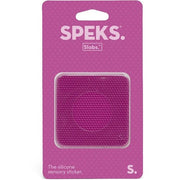 Siliconen sensorische sticker Slabs Square Static Purple - Sensorisch speelgoed Speks - In den Olifant