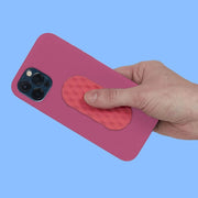 Siliconen sensorische sticker Slabs Tab Mesh Pink - Sensorisch speelgoed Speks - In den Olifant