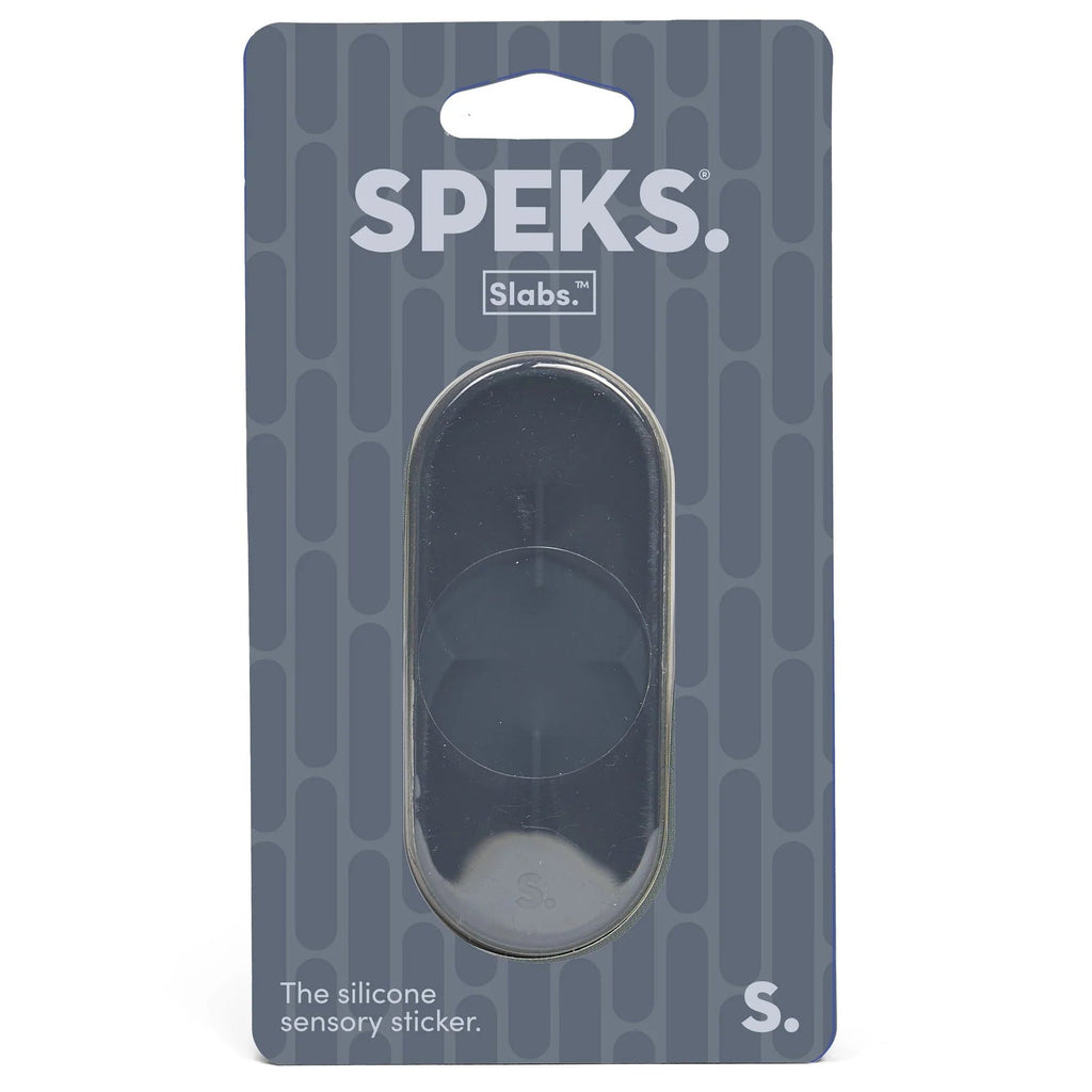 Siliconen sensorische sticker Slabs Tab Path Grey - Sensorisch speelgoed Speks - In den Olifant