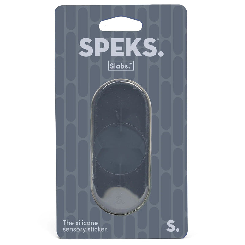 Siliconen sensorische sticker Slabs Tab Path Grey - Sensorisch speelgoed Speks - In den Olifant