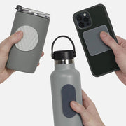 Siliconen sensorische sticker Slabs Tab Path Grey - Sensorisch speelgoed Speks - In den Olifant