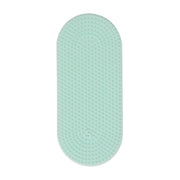 Siliconen sensorische sticker Slabs Tab Static Teal - Sensorisch speelgoed Speks - In den Olifant