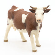 Simmental Koe - Speeldieren Papo - In den Olifant