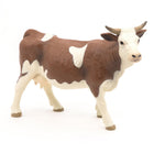 Simmental Koe - Speeldieren Papo - In den Olifant