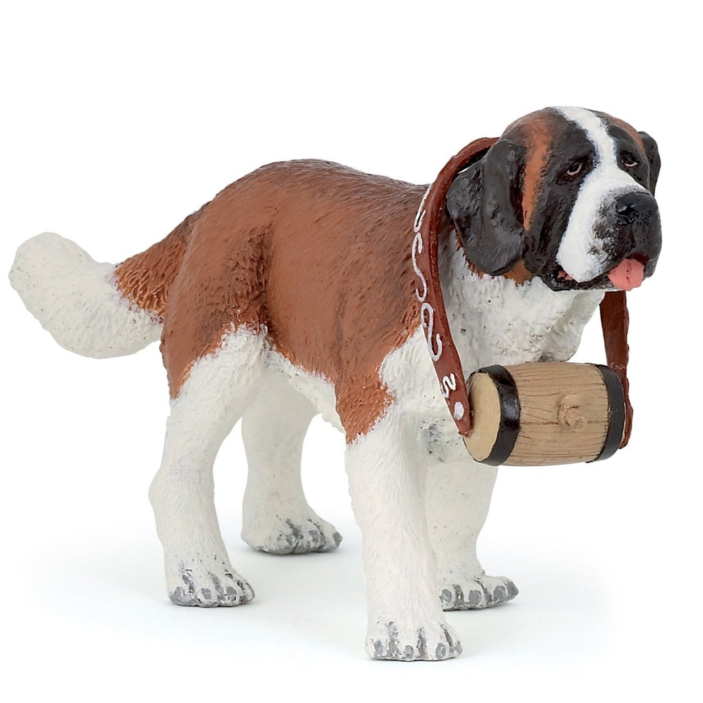 Sint Bernard - Speelfiguren Papo - In den Olifant