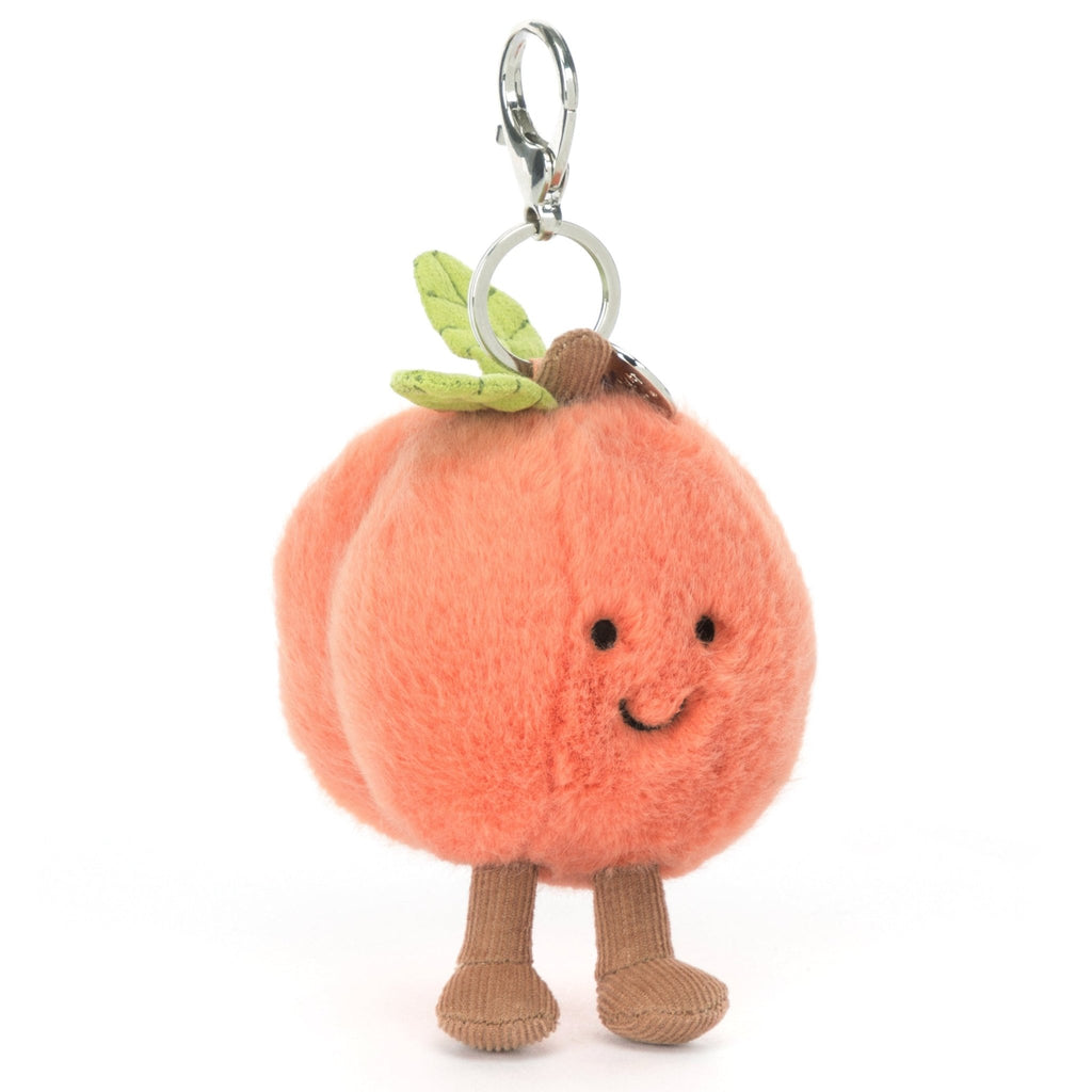 Sleutelhanger Amuseables Peach Bag Charm - 15 cm - Sleutelhangers Jellycat - In den Olifant