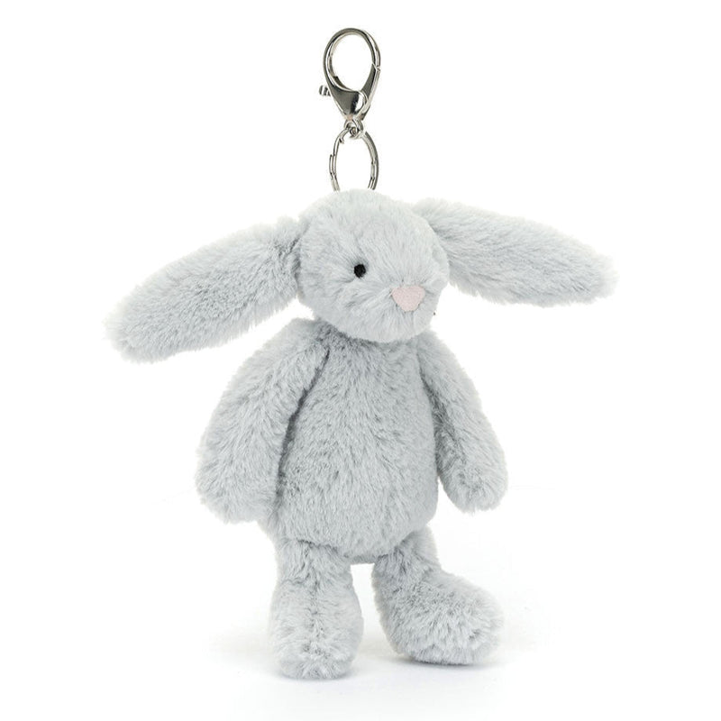 Sleutelhanger Bashful Silver Bunny Bag Charm - Sleutelhangers Jellycat - In den Olifant