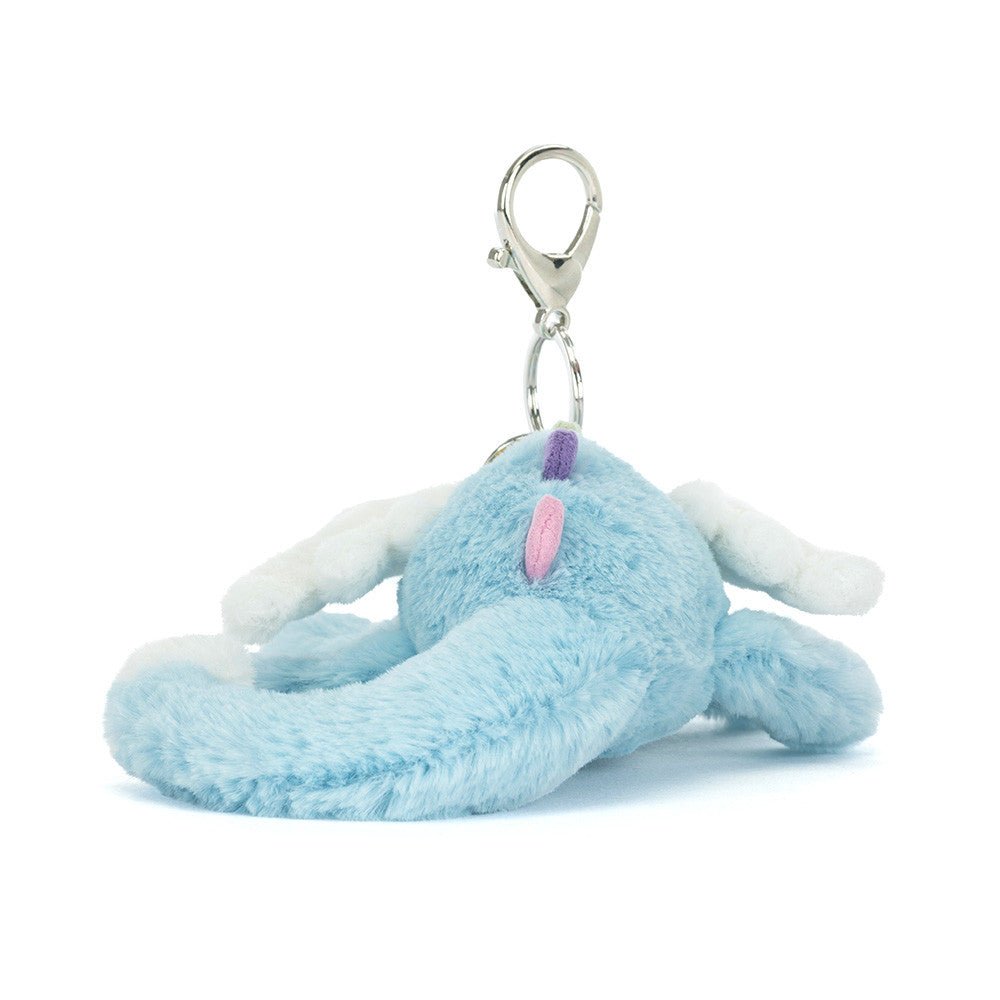 Sleutelhanger Draak Sky Dragon Bag Charm - Sleutelhangers Jellycat - In den Olifant
