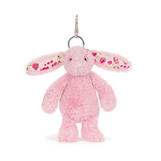 Sleutelhanger Konijn Blushkin Blossom Bunny Bag Charm - 18 cm - Sleutelhangers Jellycat - In den Olifant