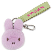 Sleutelhanger Miffy ECO Fuzzy Bag Charm Lilac - 11 cm - Sleutelhangers Bon Ton Toys - In den Olifant