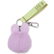Sleutelhanger Miffy ECO Fuzzy Bag Charm Lilac - 11 cm - Sleutelhangers Bon Ton Toys - In den Olifant
